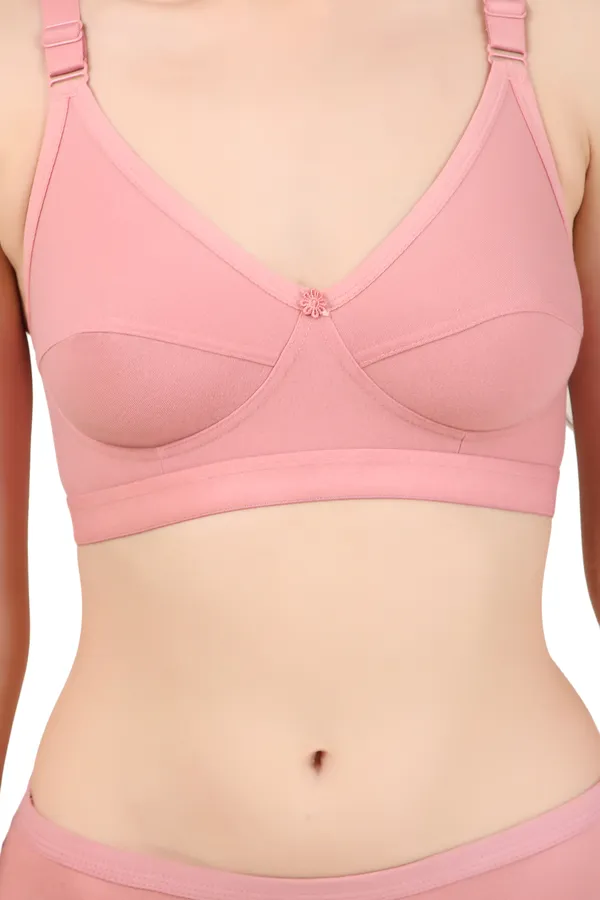 Non-Padded_Fancy_Bra_–_Solid_Grey,_Pink,_Green_(Pack_of_3)_–_Cotton_Blend_Fabric,_Comfortable_&_Stylish,_Adjustable_Straps,_Perfect_for_Everyday_Wear