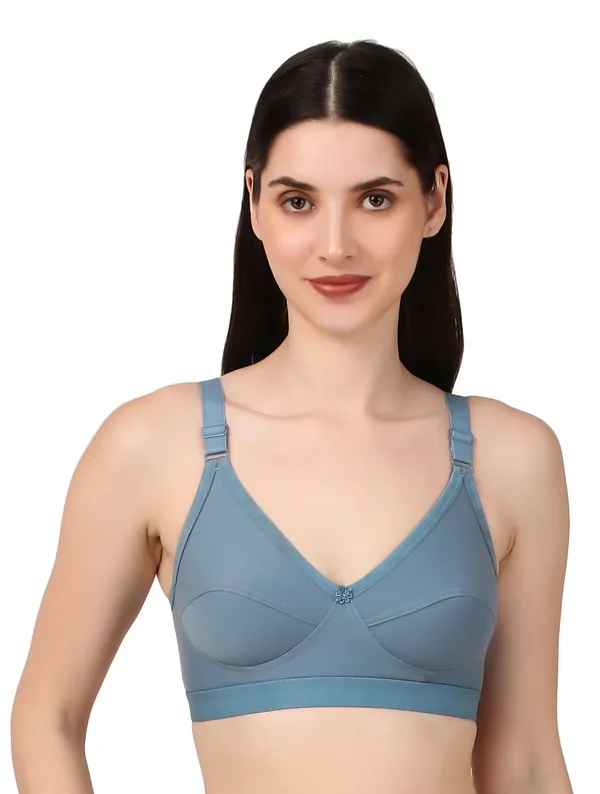 Non-Padded_Fancy_Bra_–_Solid_Grey,_Pink,_Green_(Pack_of_3)_–_Cotton_Blend_Fabric,_Comfortable_&_Stylish,_Adjustable_Straps,_Perfect_for_Everyday_Wear