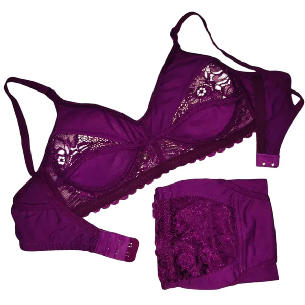Non-Padded_Fancy_Bridal_Bikini_Set_–_Purple,_Green,_Pink_(Pack_of_3)