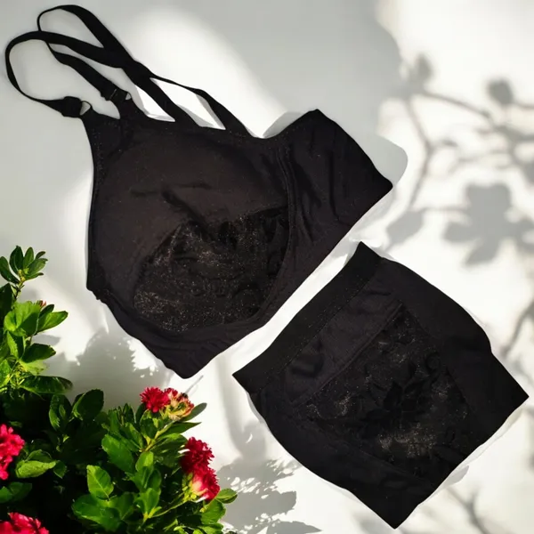 Non-Padded_Lace_Net_Cotton_Blend_Bra_–_Black,_Grey,_Beige_(Pack_of_3)_–_Elegant_Lace_Design,_Comfortable_&_Breathable,_Perfect_for_Everyday_Wear,_Adjustable_Straps