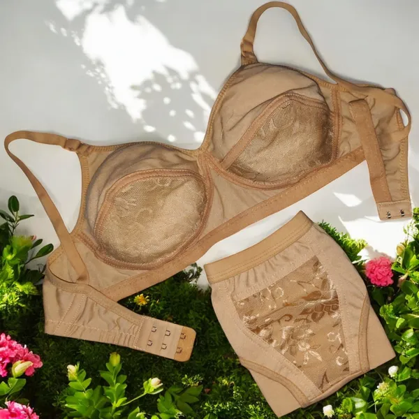 Non-Padded_Lace_Net_Cotton_Blend_Bra_–_Black,_Grey,_Beige_(Pack_of_3)_–_Elegant_Lace_Design,_Comfortable_&_Breathable,_Perfect_for_Everyday_Wear,_Adjustable_Straps