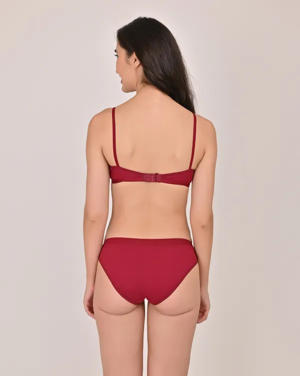 Non-Padded_Lace_Net_Cotton_Blend_Bra_–_Brown,_Pink,_Maroon_(Pack_of_3)