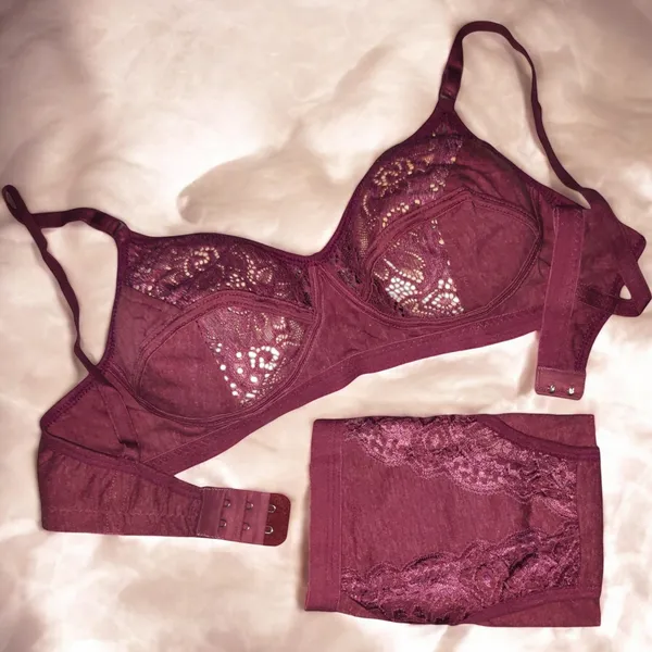 Non-Padded_Lace_Net_Cotton_Blend_Bra_–_Light_Purple,_Pink,_Maroon_(Pack_of_3)