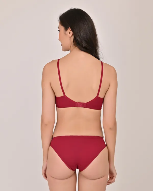 Non-Padded_Lingerie_Set_with_Lace_Fancy_Design_–_Purple,_Maroon,_Black_(Pack_of_3)
