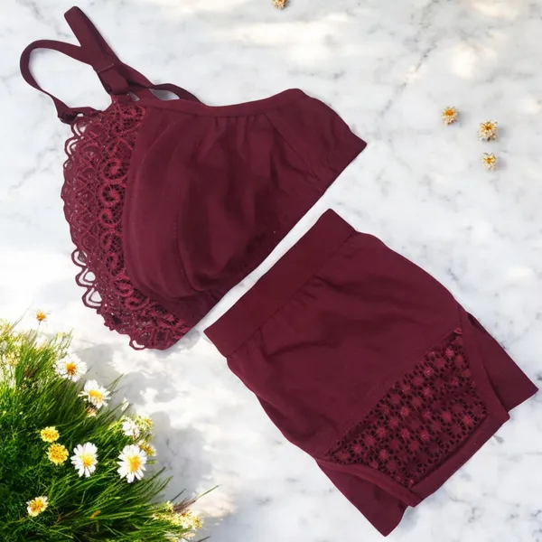 Non-Padded_Semi-Cup_Bra_–_Royal_Blue,_Gajri,_Maroon_(Pack_of_3)