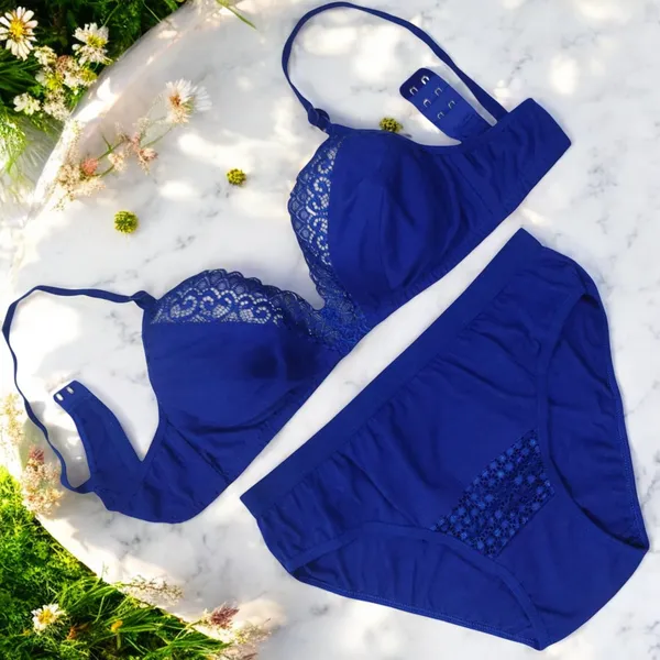 Non-Padded_Semi-Cup_Bra_–_Royal_Blue,_Gajri,_Maroon_(Pack_of_3)