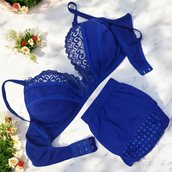 Non-Padded_Semi-Cup_Bra_–_Royal_Blue,_Gajri,_Maroon_(Pack_of_3)