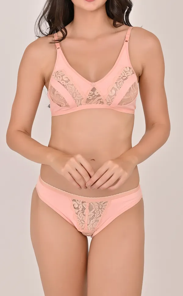 Pack_of_3_Non-Padded_Lingerie_Set_–_Peach,_Brown,_Grey_–_Lycra_Fabric_with_Four-Way_Stretch