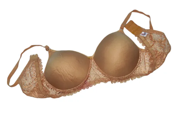 Padded_Fancy_Bralette_(Pack_of_3)_-_Grey,_Beige,_Carrot_|_Soft_Cotton_Blend