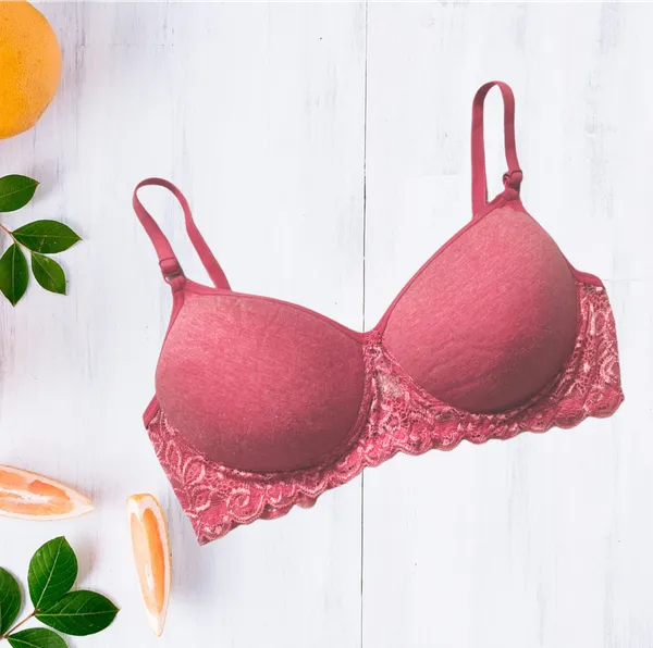 Padded_Fancy_Bralette_(Pack_of_3)_-_Grey,_Beige,_Carrot_|_Soft_Cotton_Blend