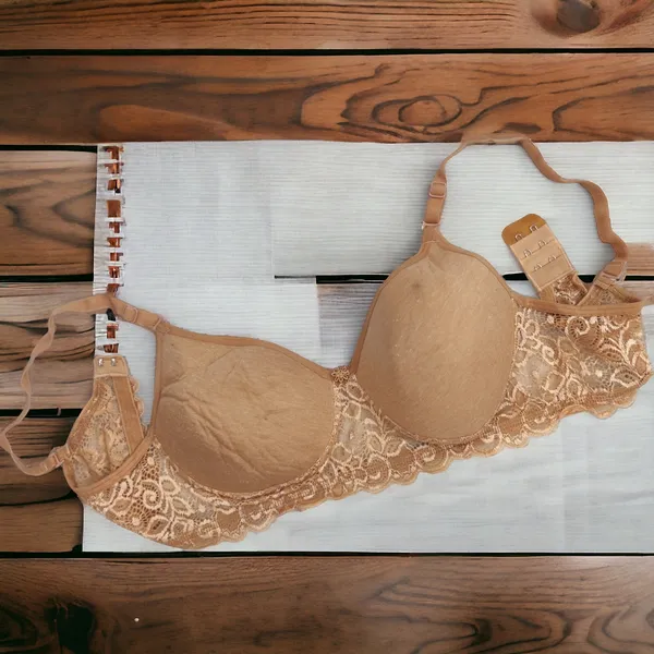 Padded_Fancy_Bralette_(Pack_of_3)_-_Grey,_Beige,_Carrot_|_Soft_Cotton_Blend