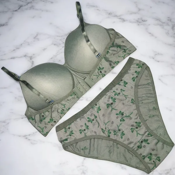 Padded_Flower_Print_Lingerie_Set_–_Grey,_Pink,_Green_(Pack_of_3)