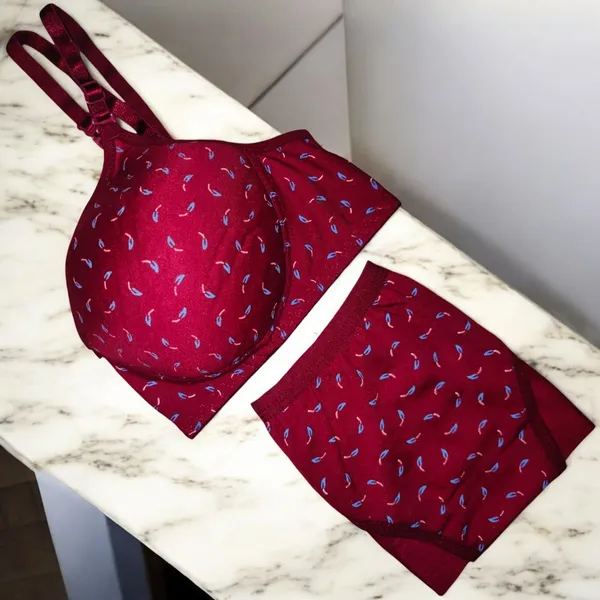 Padded_Flower_Print_Lingerie_Set_–_Maroon,_Coffee,_Navy_(Pack_of_3)