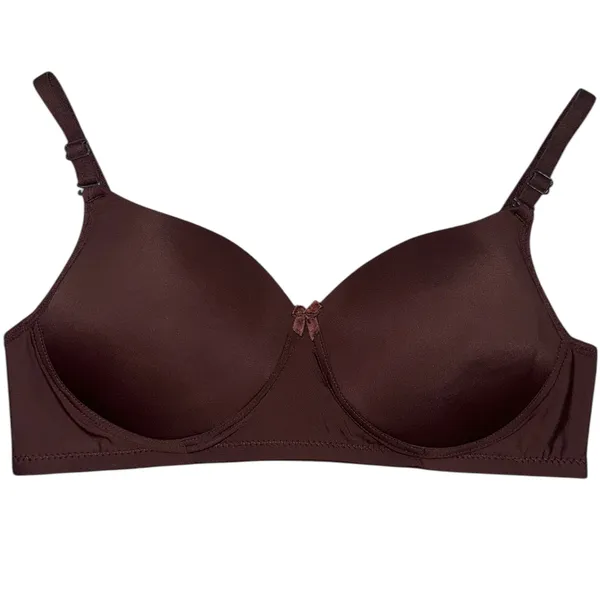 Padded_Plain_Lycra_Bralette_-_Brown_|_Seamless_Design,_Soft_&_Stretchable,_Comfortable_for_Everyday_Wear_(Pack_of_1)