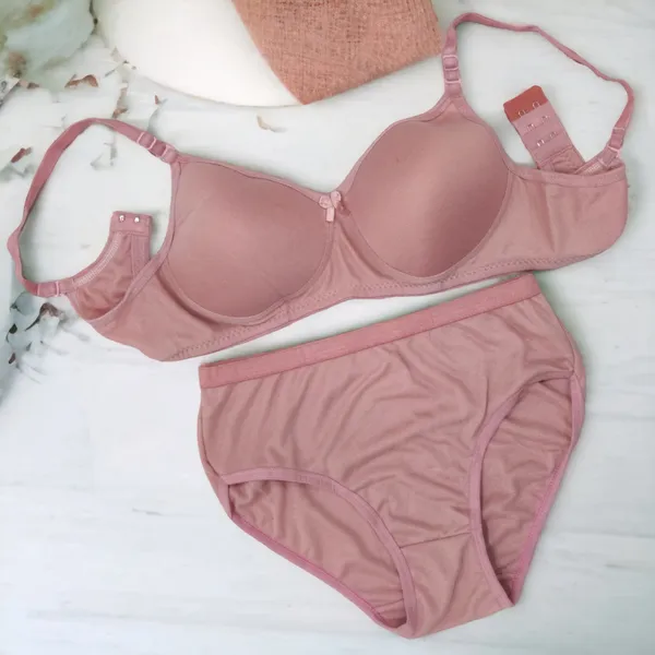 Padded_Solid_Color_Lingerie_Set_–_Leaf_Green,_Blue,_Peach_(Pack_of_3)