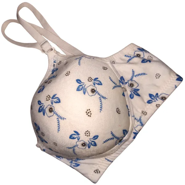 Printed_Butterfly_Padded_Bra_Set_(Pack_of_3)_-_White,_Pink,_Skin_|_Seamless_Design
