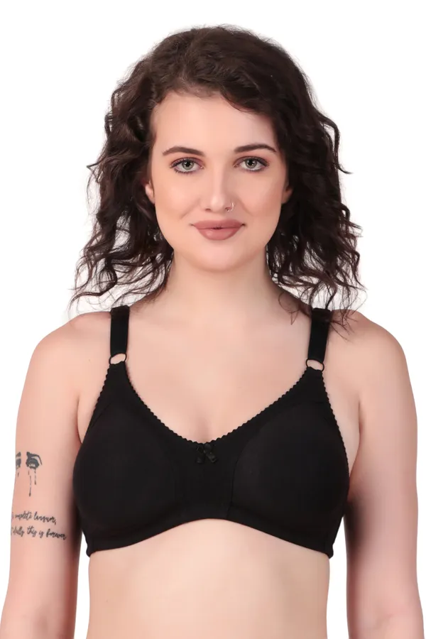 Solid_Color_Bra_(Pack_of_3)_-_Coral,_Purple,_Black_|_Non-Padded,_Comfortable_Everyday_Wear,_Soft_Cotton_Blend_Fabric