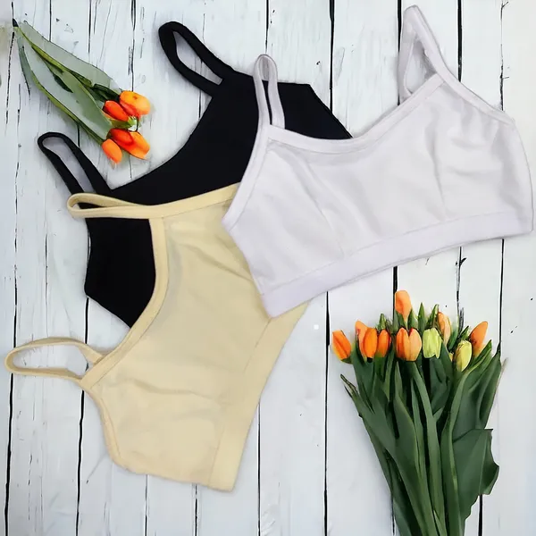 Sports_Bra_Set_(Pack_of_3)_-_Black,_Beige,_White_|_Non-Padded,_Cotton_Blend,_Adjustable,_Breathable_&_Comfortable_for_Activewear