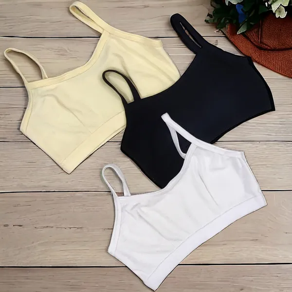 Sports_Bra_Set_(Pack_of_3)_-_Black,_Beige,_White_|_Non-Padded,_Cotton_Blend,_Adjustable,_Breathable_&_Comfortable_for_Activewear