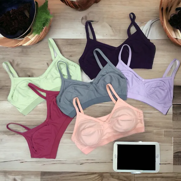 Sports_Bra_Set_(Pack_of_6)_-_Black,_Navy,_Magenta,_Peach,_Grey,_Sky_Blue_|_Non-Padded,_Cotton_Blend,_Breathable,_Adjustable_for_Maximum_Comfort
