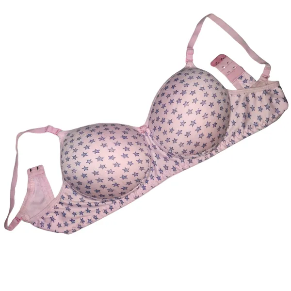 Star_Printed_Seamless_Padded_Bra_Set_(Pack_of_3)_-_Yellow,_Blue,_Pink_|