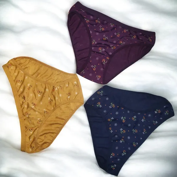 Women's_Cotton_Blend_Panty_–_Pack_of_3_(Navy,_Beige,_Maroon)_with_Attractive_Print_|_Soft,_Stylish_&_Comfortable_Daily_Wear