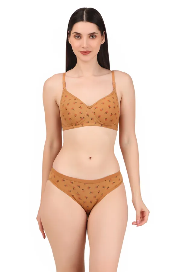 Golden_Premium_Printed_Padded_Bra_&_Panty_Lingerie_Set_For_Women