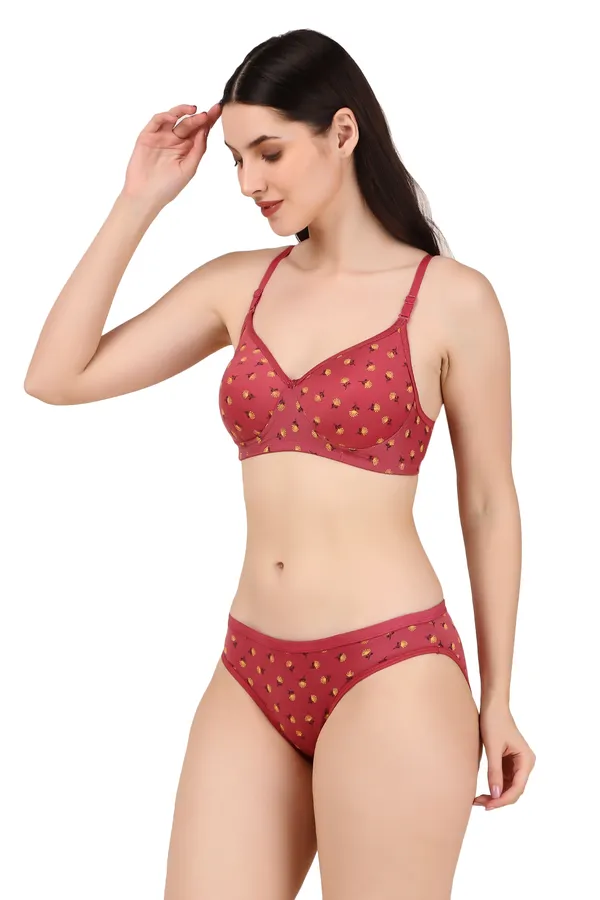 Magenta_Premium_Printed_Padded_Bra_&_Panty_Lingerie_Set_For_Women