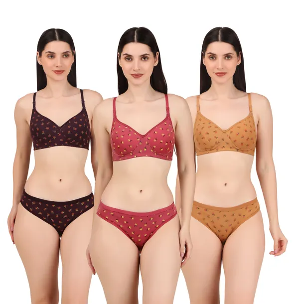 Premium_Printed_Padded_Bra_&_Panty_Lingerie_Set_For_Women_Pack_Of_3