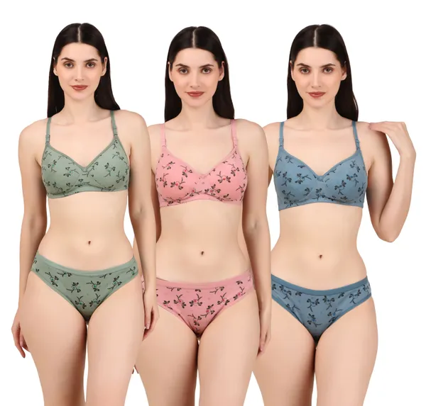 Premium_Printed_Padded_Bra_&_Panty_Lingerie_Set_For_Women_Pack_Of_3
