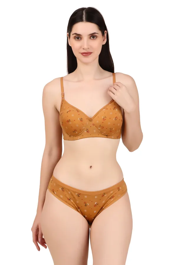 Golden_Premium_Printed_Padded_Bra_&_Panty_Lingerie_Set_For_Women