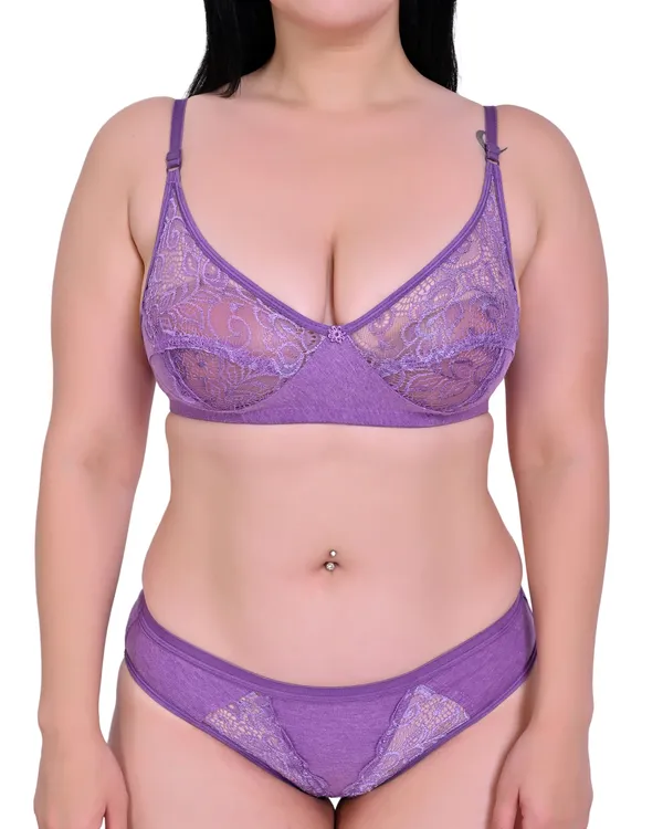 Premium_Solid_Non_Padded_Bra_&_Panty_Lingerie_Set_For_Women_Pack_Of_3