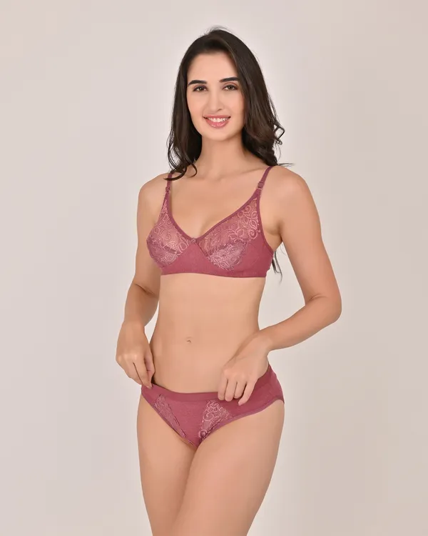 Premium_Solid_Non_Padded_Bra_&_Panty_Lingerie_Set_For_Women_Pack_Of_3