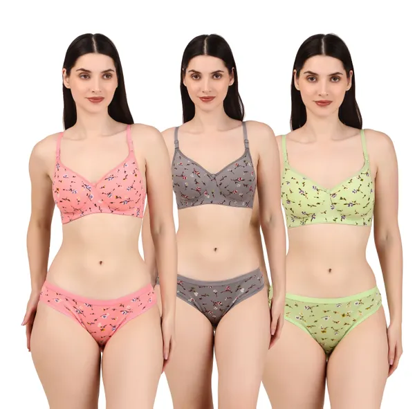 Premium_Printed_Padded_Bra_&_Panty_Lingerie_Set_For_Women_Pack_Of_3