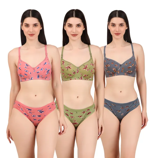 Premium_Printed_Padded_Bra_&_Panty_Lingerie_Set_For_Women_Pack_Of_3