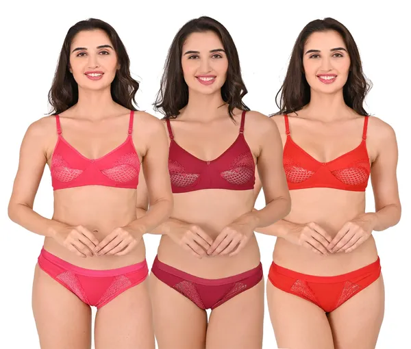Premium_Solid_Non_Padded_Bra_&_Panty_Lingerie_Set_For_Women_Pack_Of_3