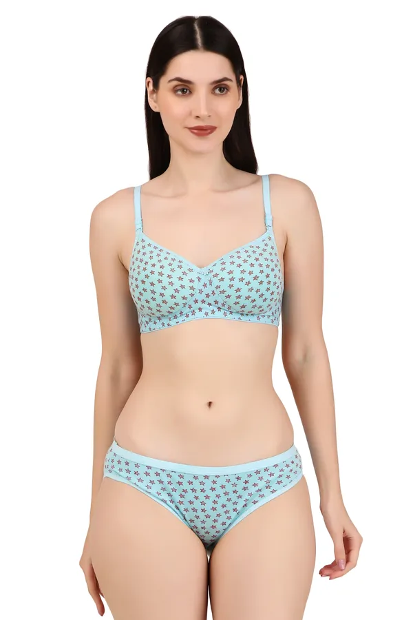 Blue_Premium_Printed_Bra_&_Panty_Lingerie_Set_For_Women