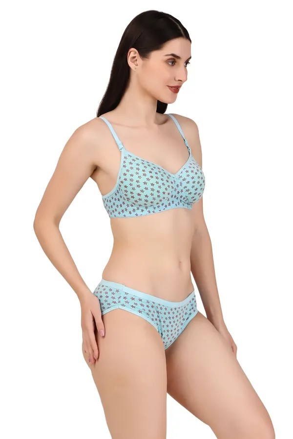 Blue_Premium_Printed_Bra_&_Panty_Lingerie_Set_For_Women