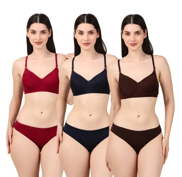 Premium_Solid_Padded_Bra_&_Panty_Lingerie_Set_For_Women_Pack_Of_3