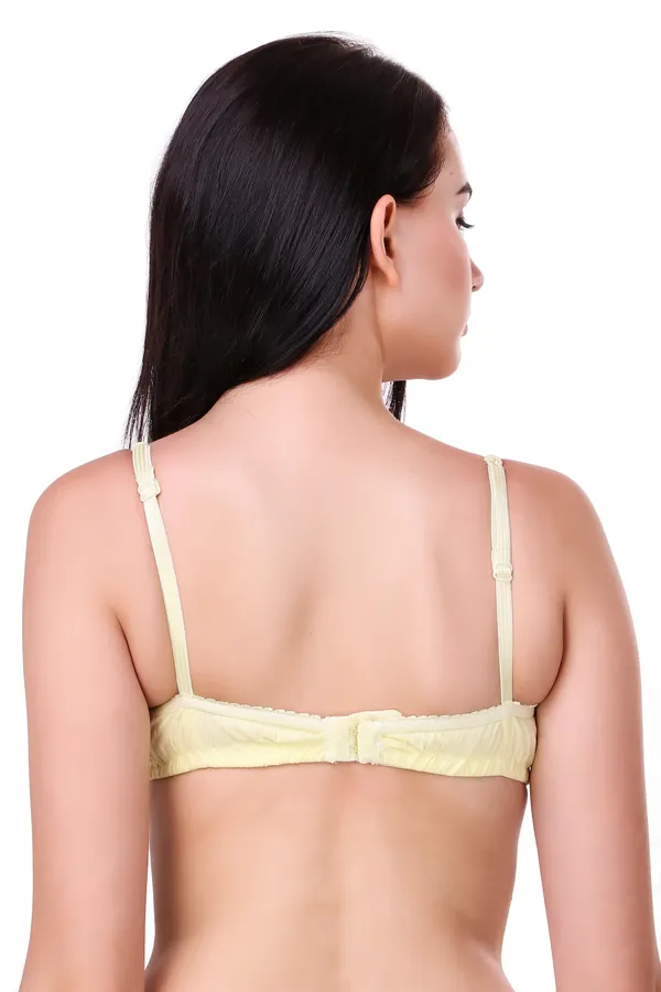 Vibrant_Comfort:_Pack_of_3_Cotton_Blend_Pink,_Yellow_&_Peach_Everyday_Non-Padded_Bras