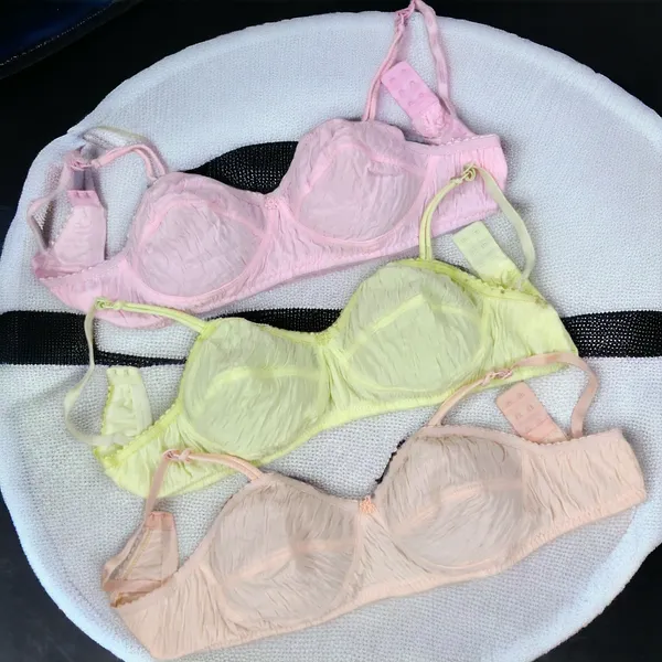 Vibrant_Comfort:_Pack_of_3_Cotton_Blend_Pink,_Yellow_&_Peach_Everyday_Non-Padded_Bras