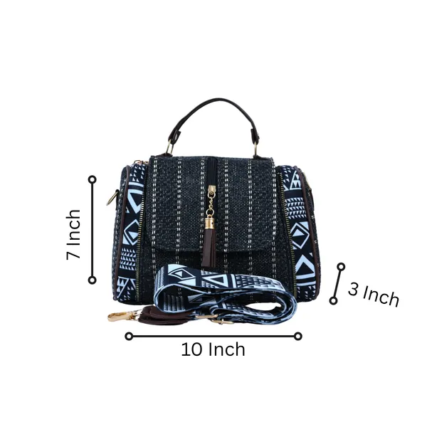 Black_Casual_Sling_Bag_For_Women_|_Premium_Quality_Sling_Bag_For_Daily_Use