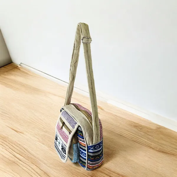 Multicolor_Hemp_Casual_Sling_Bag