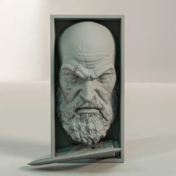 God_of_War_Kratos_Book_Holder