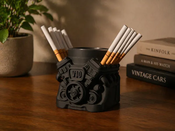 V10_Engine_Desk_Cigarette_Holder