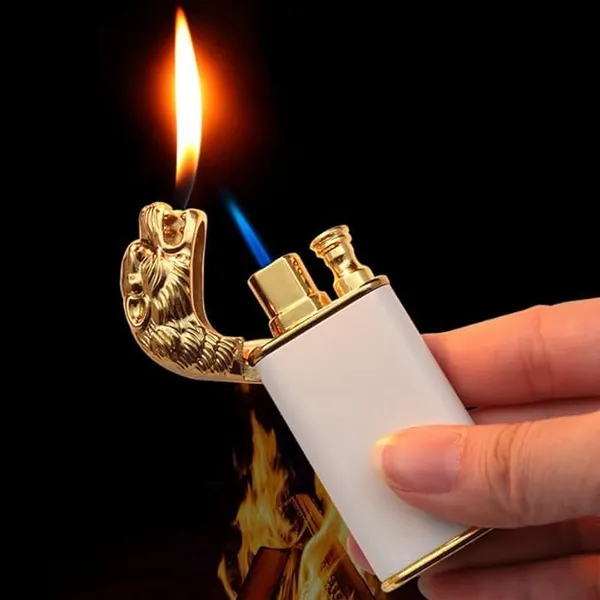Black_Windproof_Lighter__|_Refillable_NTH_Top_G_Dual_Flame_Lighter_with_safety|_Lock_Feature_Included_for_Safety