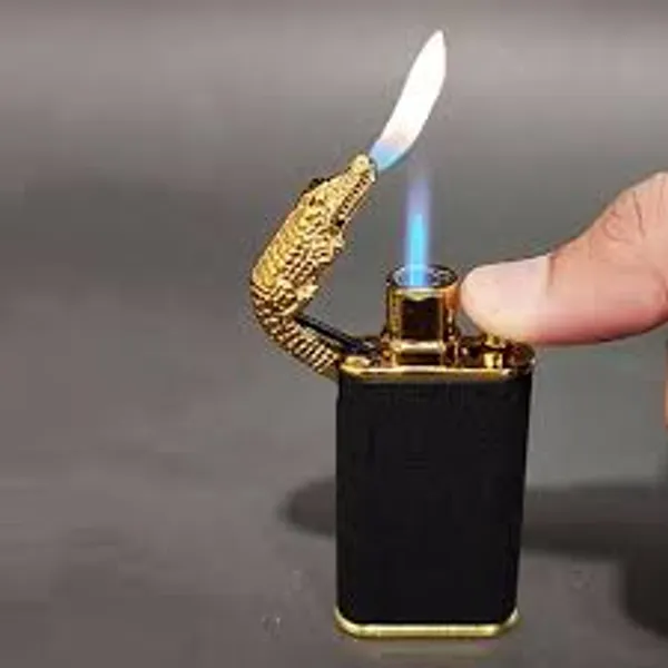 Black_Windproof_Lighter__|_Refillable_NTH_Top_G_Dual_Flame_Lighter_with_safety|_Lock_Feature_Included_for_Safety