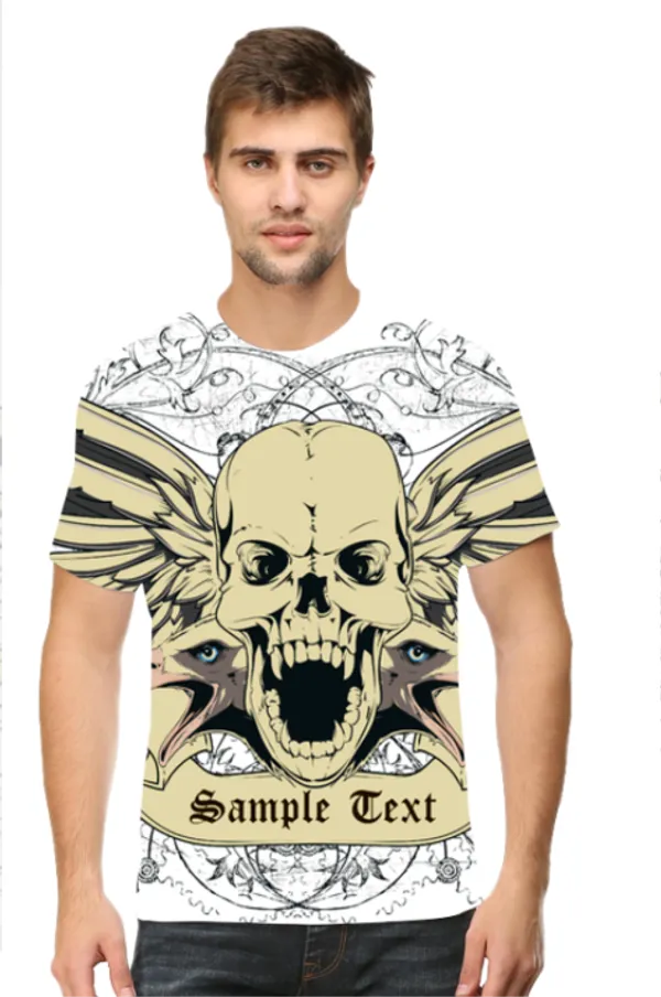 Multicolor_Stylish_Cotton_T-Shirt_For_Men_&_Women