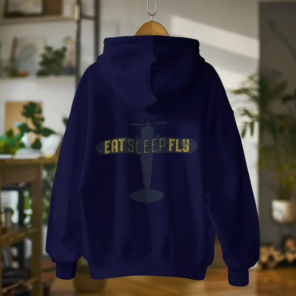 Navy_Stylish_Cotton_Hoodies_For_Men_&_Women