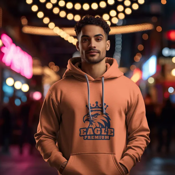 Coral_Cotton_Eagle_Hoodies_For_Men_&_Women